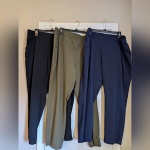 Eddie Bauer Women's Ankle Pants - Black, Olive, Navy